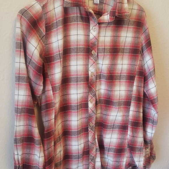 Red and brown flannel - Picture 3 of 3